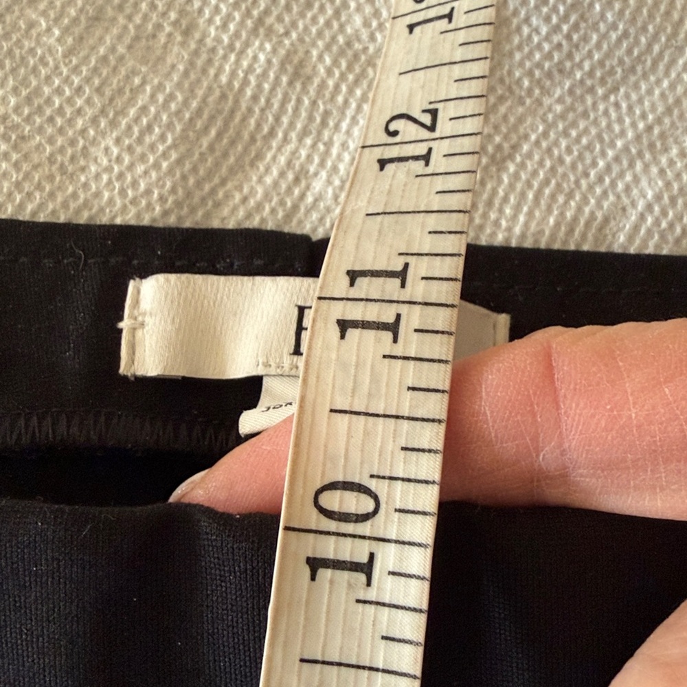 Banana Republic Black Ponte Pull-On Wide Leg Pants Size Small - Picture 9 of 14